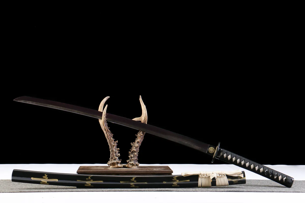 Schattenscleier - Handgeschmiedetes Katana aus T10 Werkzeugstahl - Image 8