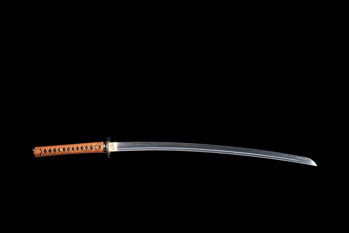 Schnee-Mond-Blüte - Handgeschmiedetes Katana aus T10 Werkzeugstahl - Image 4
