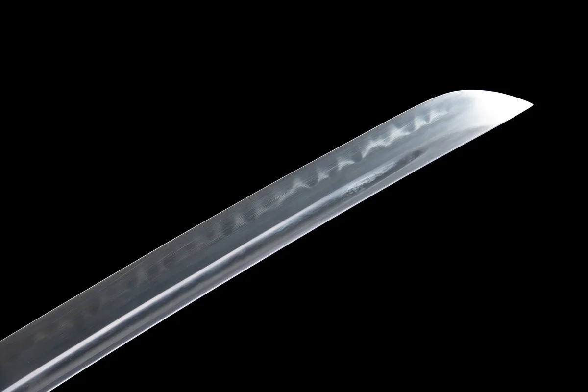Schnee-Mond-Blüte - Handgeschmiedetes Katana aus T10 Werkzeugstahl - Image 8