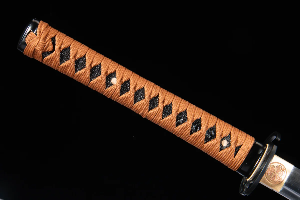 Schnee-Mond-Blüte - Handgeschmiedetes Katana aus T10 Werkzeugstahl - Image 9