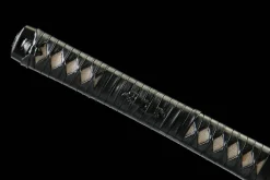 Alternative view of Schwarzer Golddrache - Handgeschmiedetes Katana aus T10 Werkzeugstahl