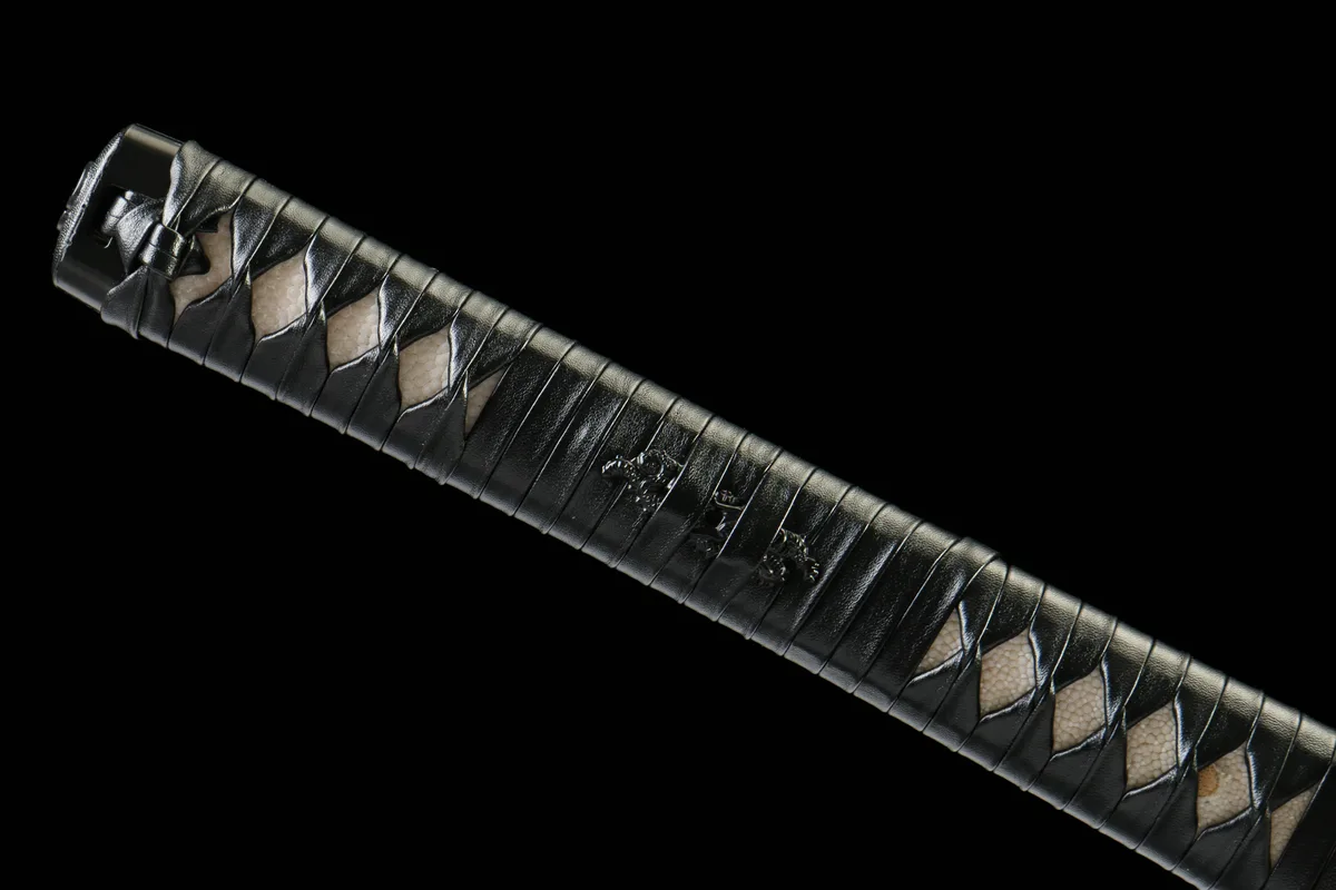 Schwarzer Golddrache - Handgeschmiedetes Katana aus T10 Werkzeugstahl - Image 2