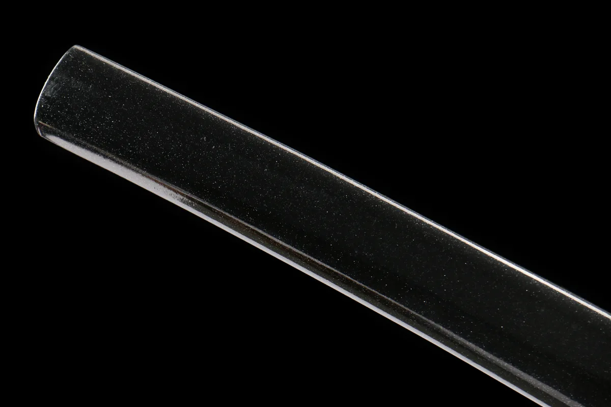 Schwarzgold Blaue Seide - Handgeschmiedetes Katana aus T10 Werkzeugstahl - Image 7