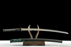 Alternative view of Stiller Donner - Handgeschmiedetes Katana aus T10 Werkzeugstahl