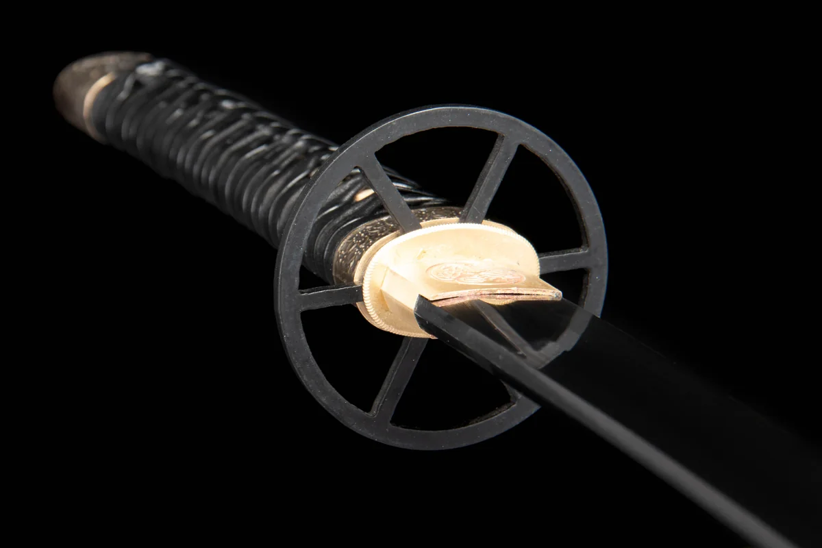 Umgekehrte Klinge - Handgeschmiedetes Katana aus T10 Werkzeugstahl - Image 7