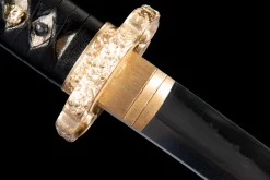Alternative view of Verdammung - Handgeschmiedetes Katana aus T10 Werkzeugstahl