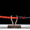 Verdammungsklinge - Handgeschmiedetes Katana aus T10 Werkzeugstahl