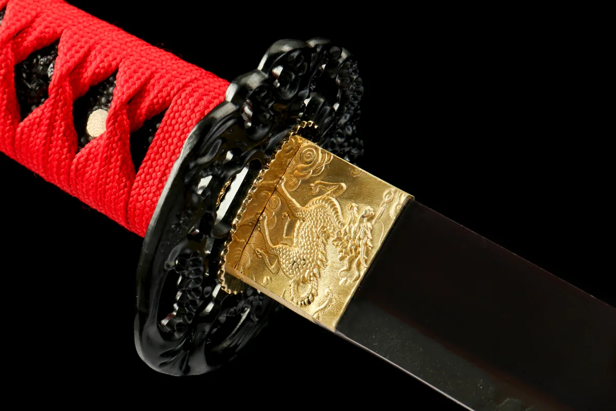 Yaksha (炎) - Handgeschmiedetes Katana aus T10 Werkzeugstahl - Image 2