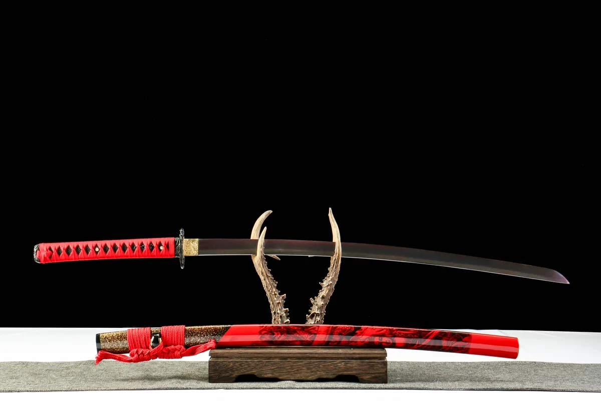 Yaksha (炎) - Handgeschmiedetes Katana aus T10 Werkzeugstahl - Image 3