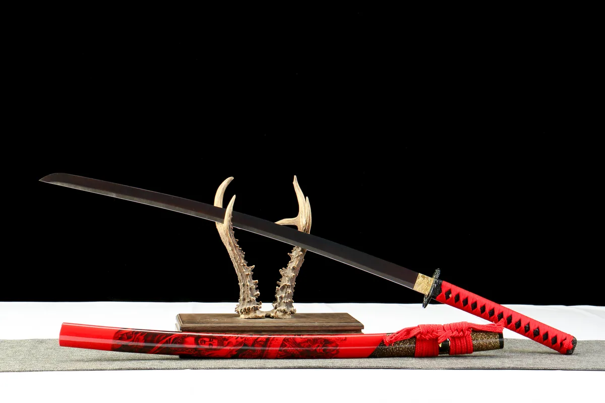 Yaksha (炎) - Handgeschmiedetes Katana aus T10 Werkzeugstahl - Image 10