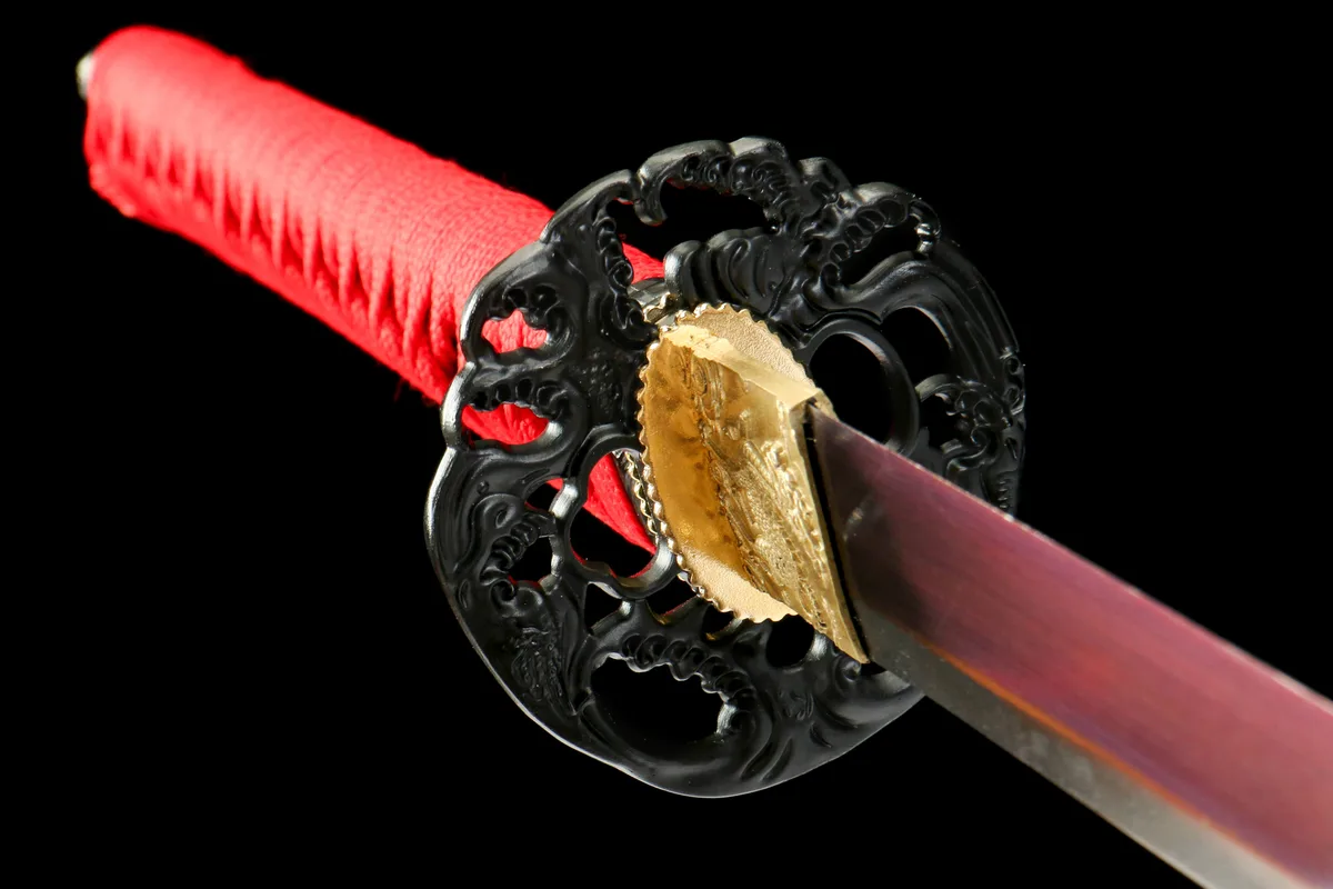 Yaksha (炎) - Handgeschmiedetes Katana aus T10 Werkzeugstahl - Image 12