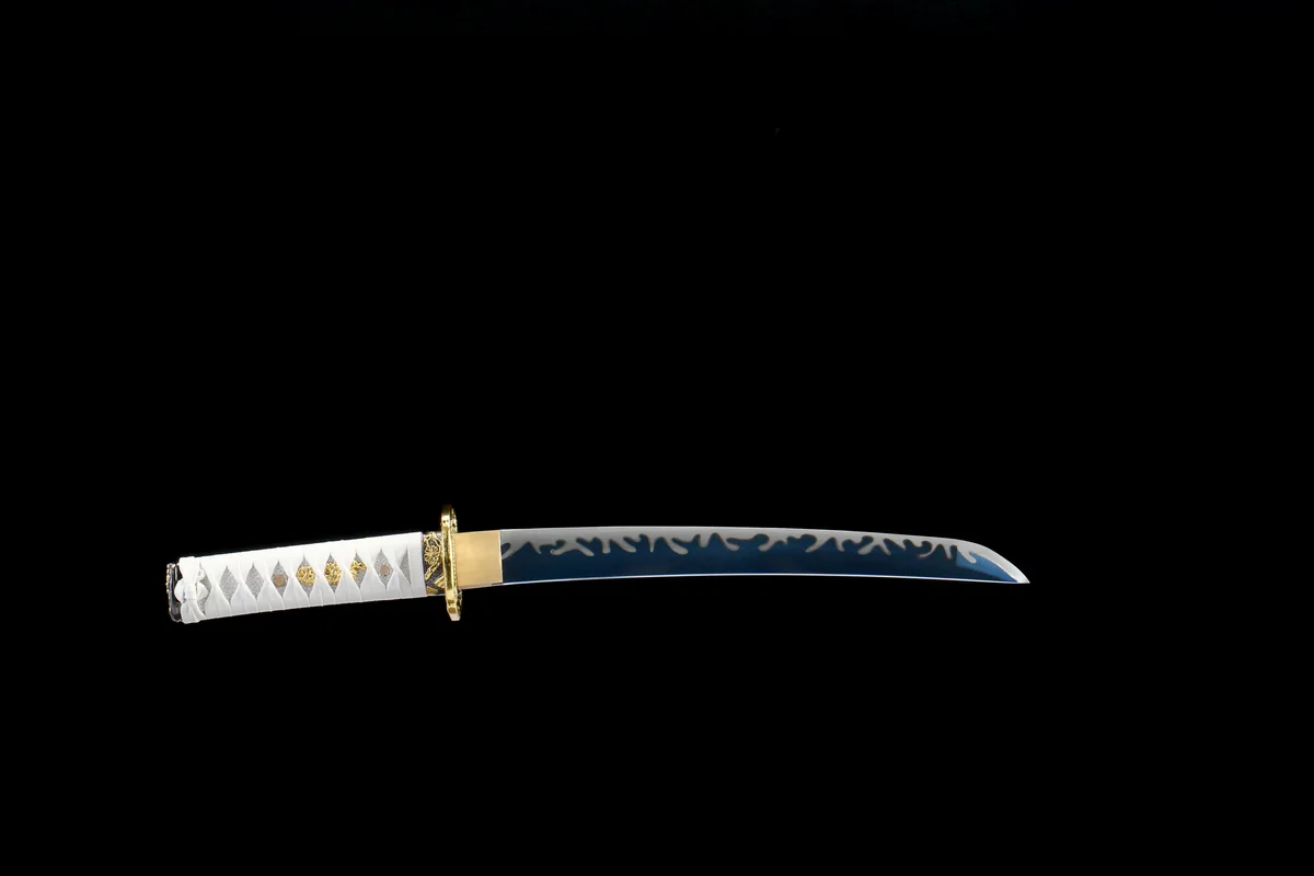 Versunkene Jade - Handgeschmiedetes Tanto aus 1045 Kohlenstoffstahl - Image 10