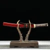 Himmlisches Feuer - Handgeschmiedetes Tanto aus 1065 Kohlenstoffstahl