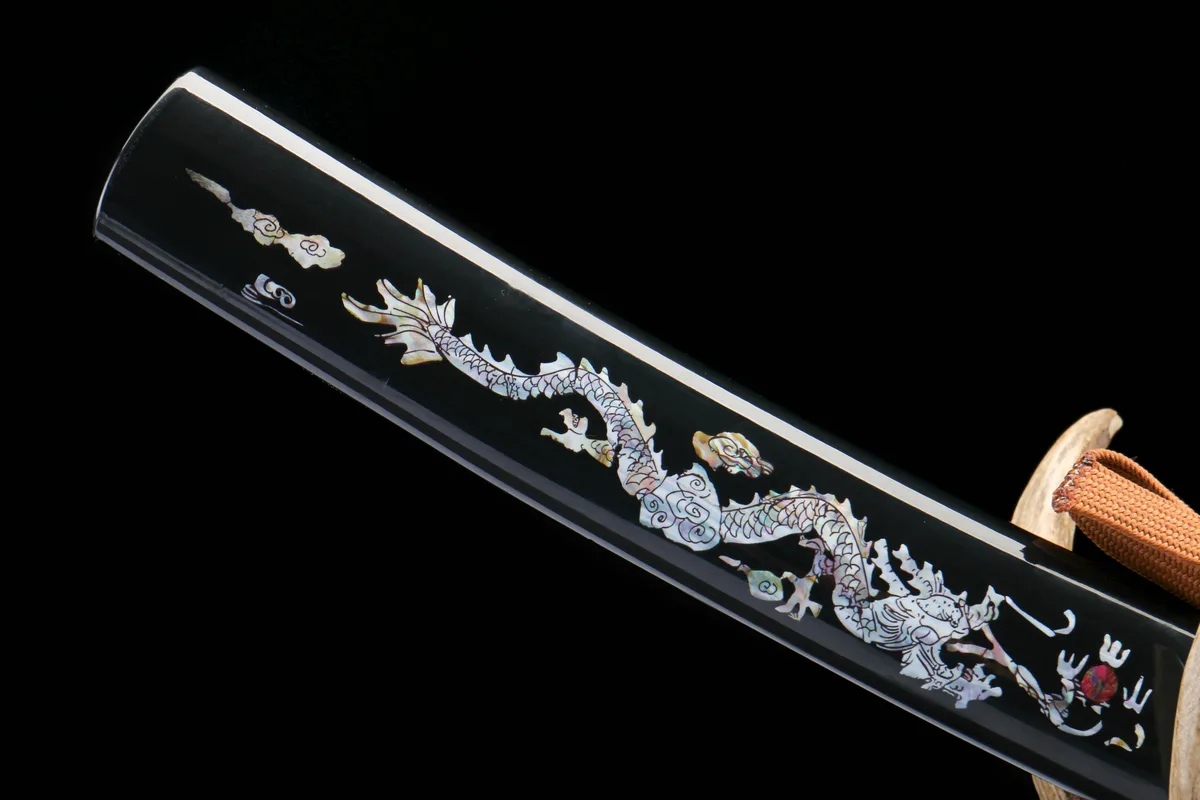 Schneefall ohne Spur - Handgeschmiedetes Tanto aus High Carbon Steel - Image 10