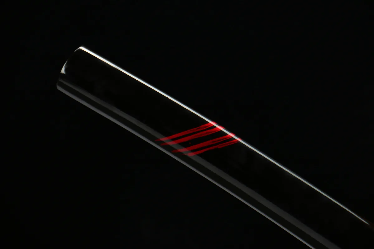 Flammenschatten - Handgeschmiedetes Wakizashi aus 1045 Kohlenstoffstahl - Image 5