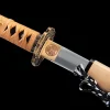 Brücke des Mitgefühls - Handgeschmiedetes Wakizashi aus 1065 Kohlenstoffstahl