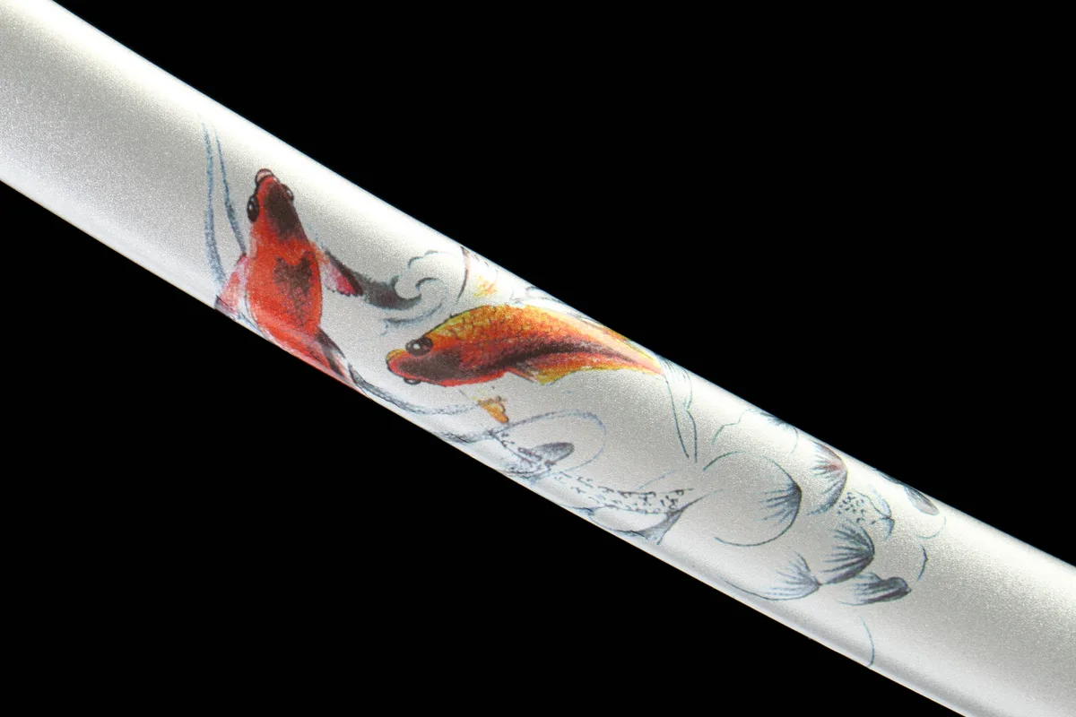 Koi Wakizashi - Handgeschmiedetes Wakizashi aus 1065 Kohlenstoffstahl - Image 9