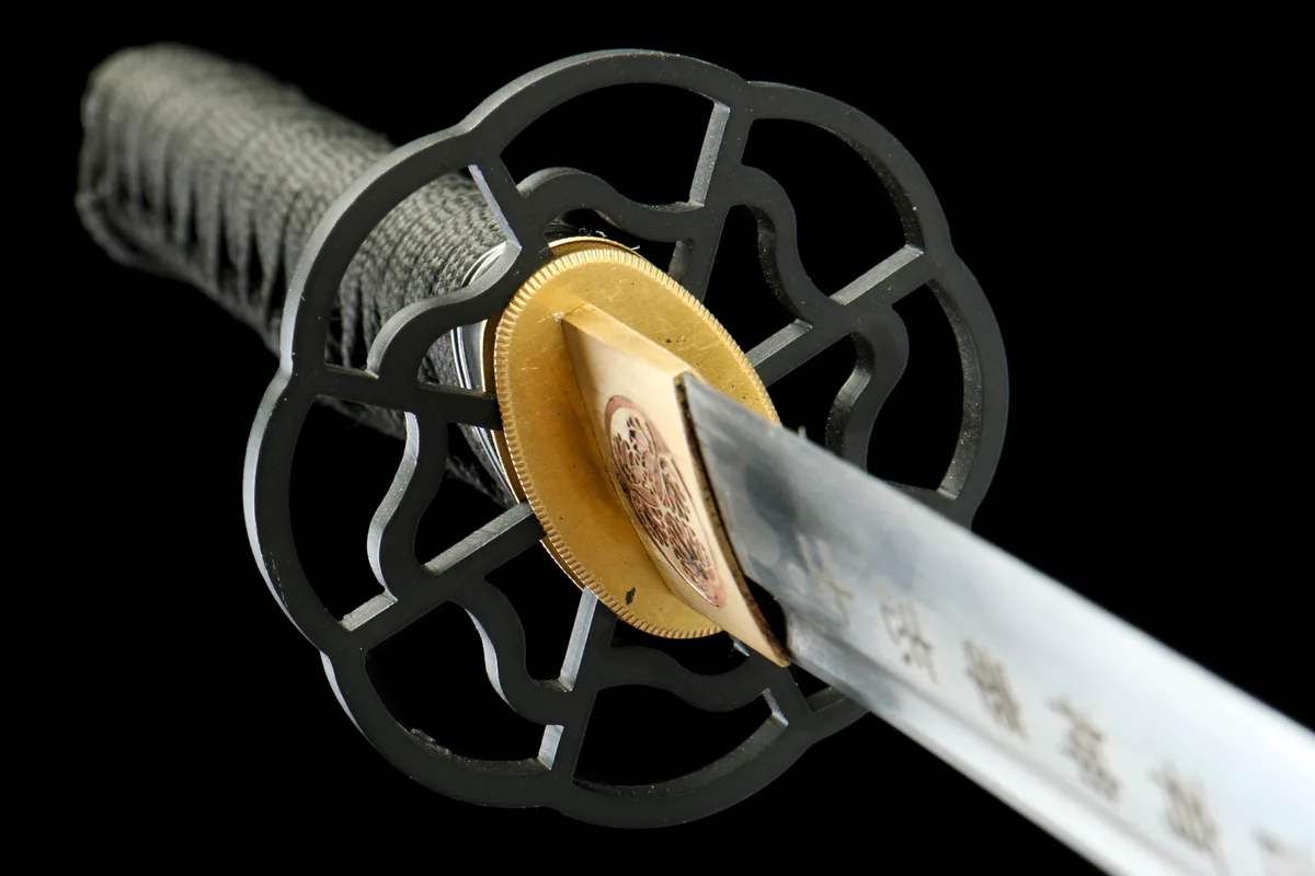 Schattenphantom - Handgeschmiedetes Wakizashi aus 1065 Kohlenstoffstahl - Image 8
