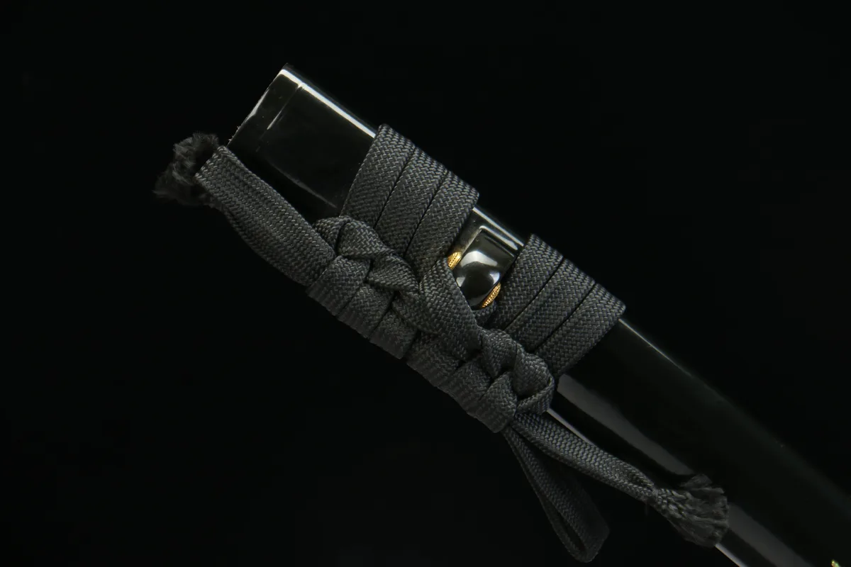 Goldener Kirin - Handgeschmiedetes Wakizashi aus Handgeschmiedeter Spezialstahl - Image 8