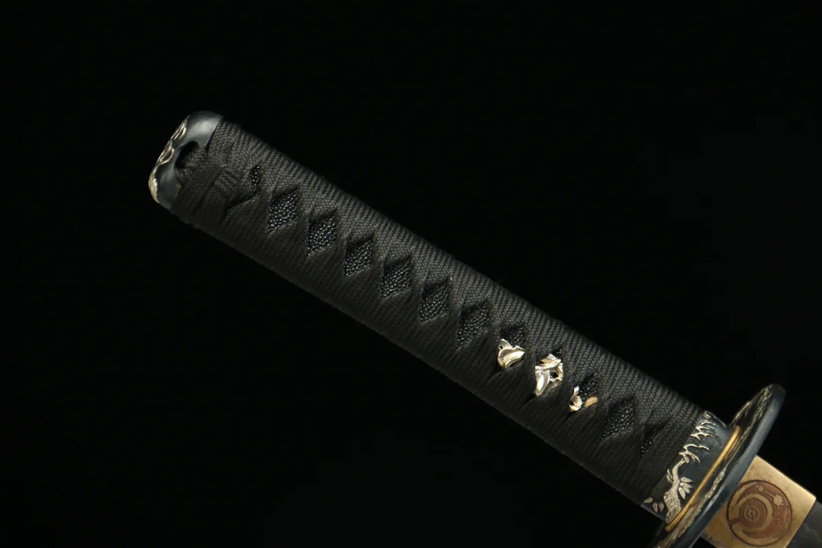 Goldener Kirin - Handgeschmiedetes Wakizashi aus Handgeschmiedeter Spezialstahl - Image 5