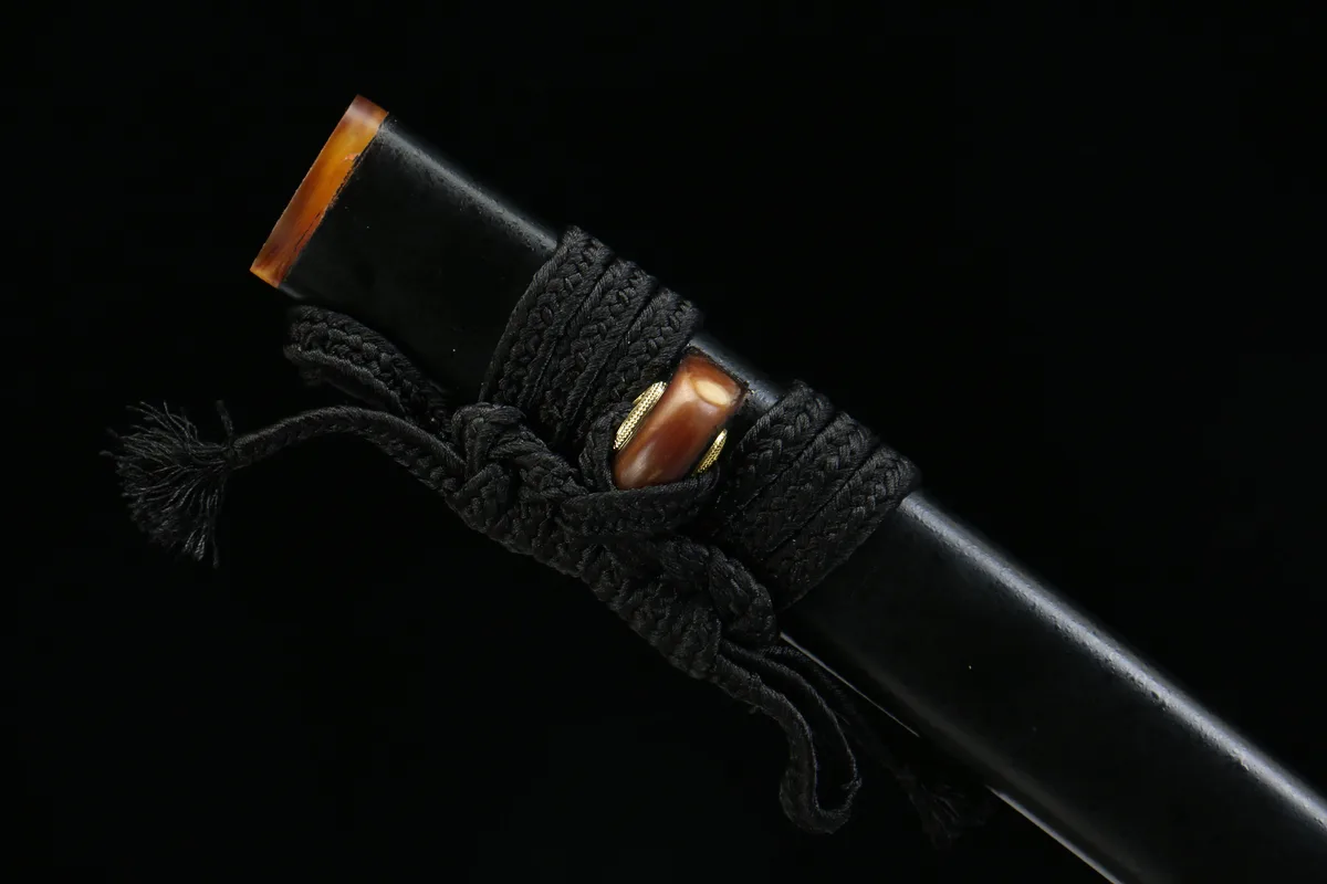 Stille Orchidee - Handgeschmiedetes Wakizashi aus Handgeschmiedeter Spezialstahl - Image 5