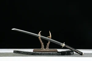 Alternative view of Sternenglanz - Handgeschmiedetes Wakizashi aus T10 Werkzeugstahl