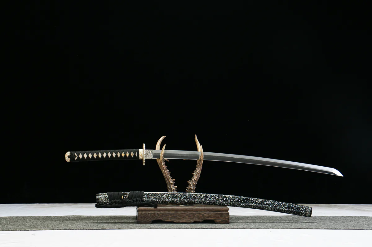 Sternenglanz - Handgeschmiedetes Wakizashi aus T10 Werkzeugstahl - Image 6