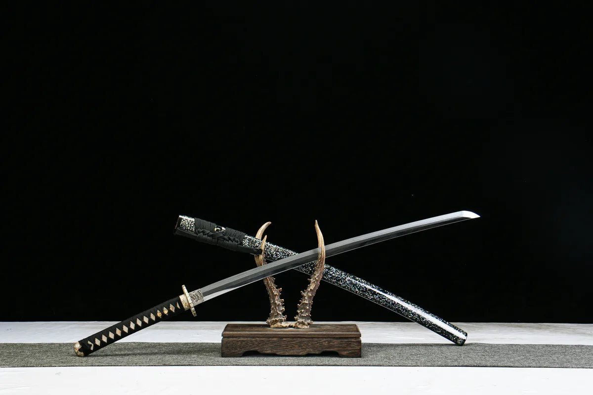 Sternenglanz - Handgeschmiedetes Wakizashi aus T10 Werkzeugstahl - Image 7