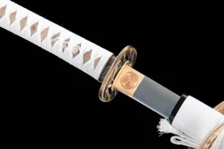 Platinschneide - Handgeschmiedetes Wakizashi aus 1065 Kohlenstoffstahl