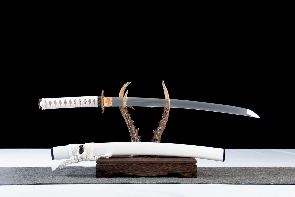Platinschneide - Handgeschmiedetes Wakizashi aus 1065 Kohlenstoffstahl - Image 9