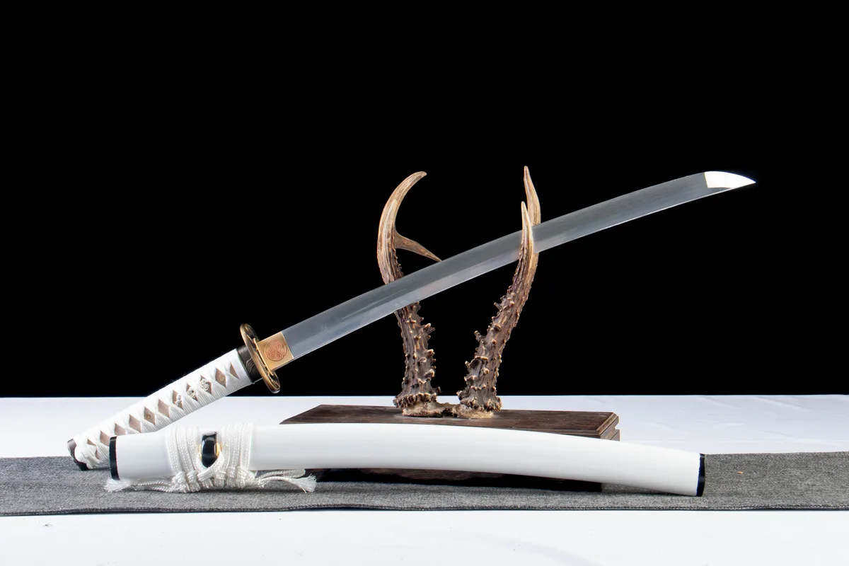 Platinschneide - Handgeschmiedetes Wakizashi aus 1065 Kohlenstoffstahl - Image 8