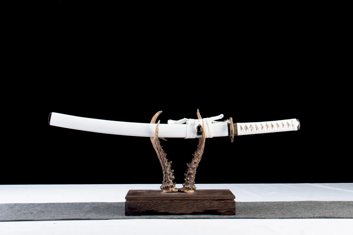Platinschneide - Handgeschmiedetes Wakizashi aus 1065 Kohlenstoffstahl - Image 12